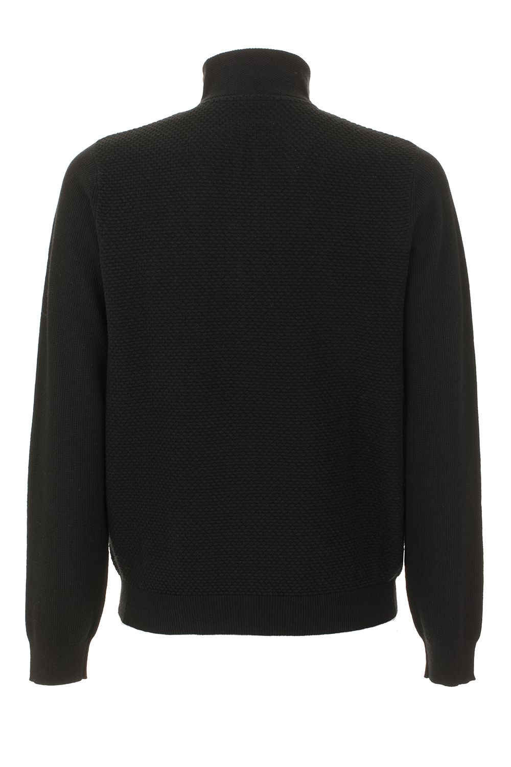 Black Cotton Sweater