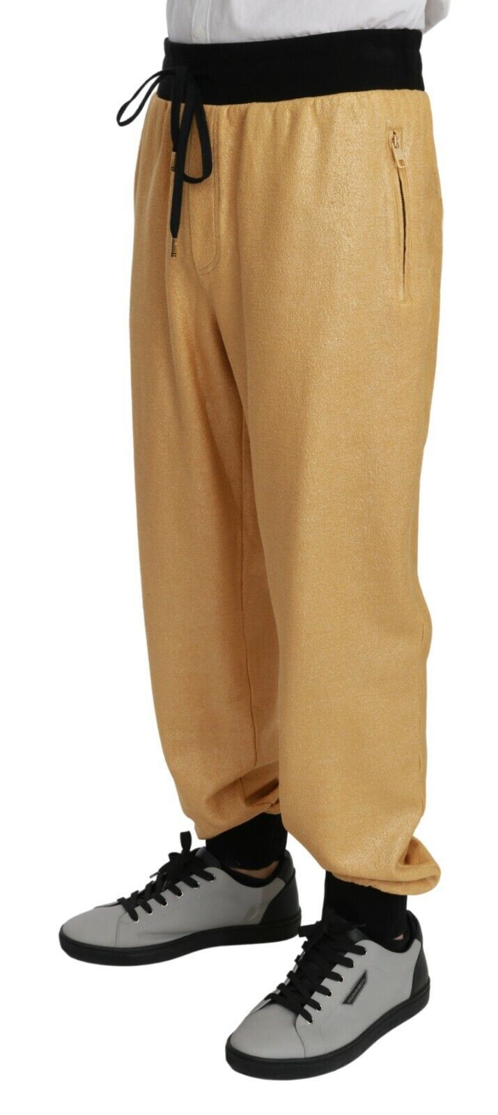 Yellow Cotton Jeans & Pant