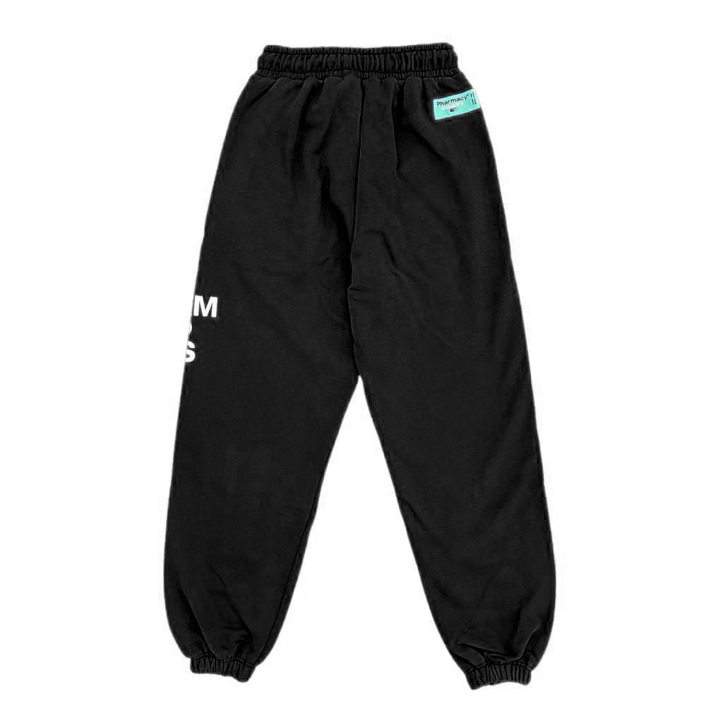 Black Cotton Jeans & Pant