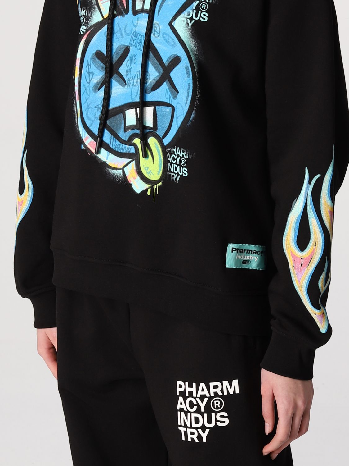 Black Cotton Sweater