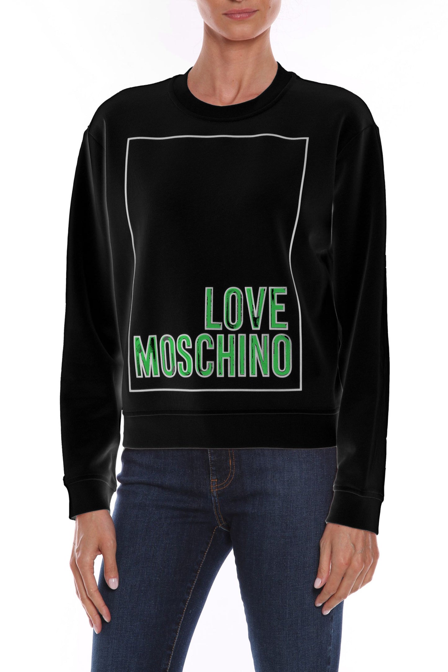 Black Cotton Sweater