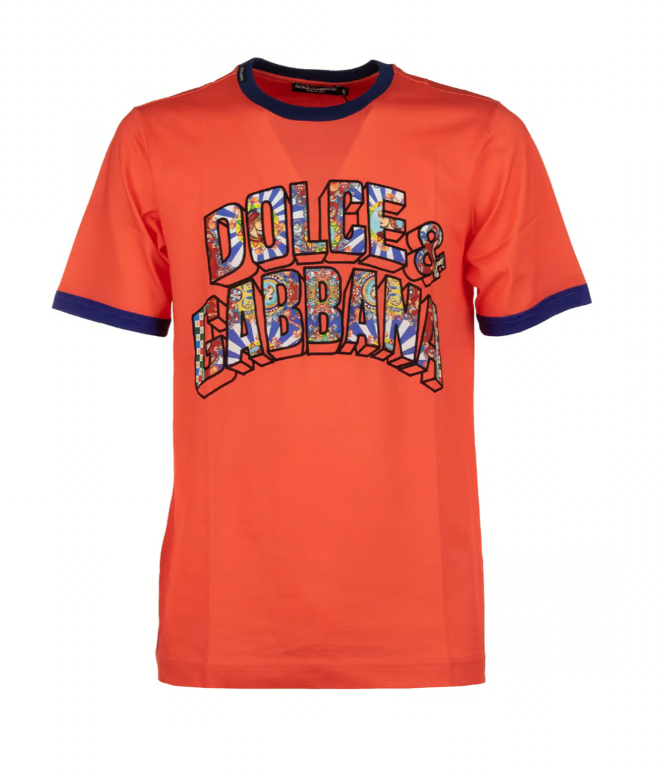 Orange Cotton T-Shirt
