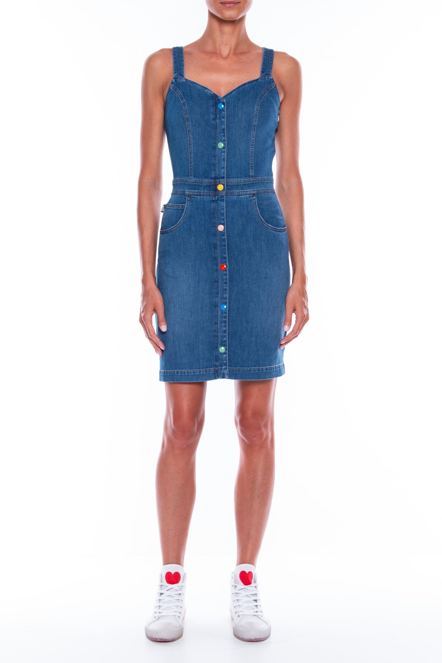 Blue Cotton Dress