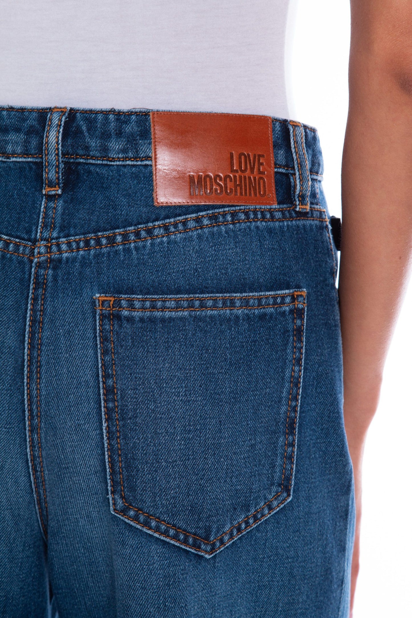 Blue Cotton Jeans & Pant