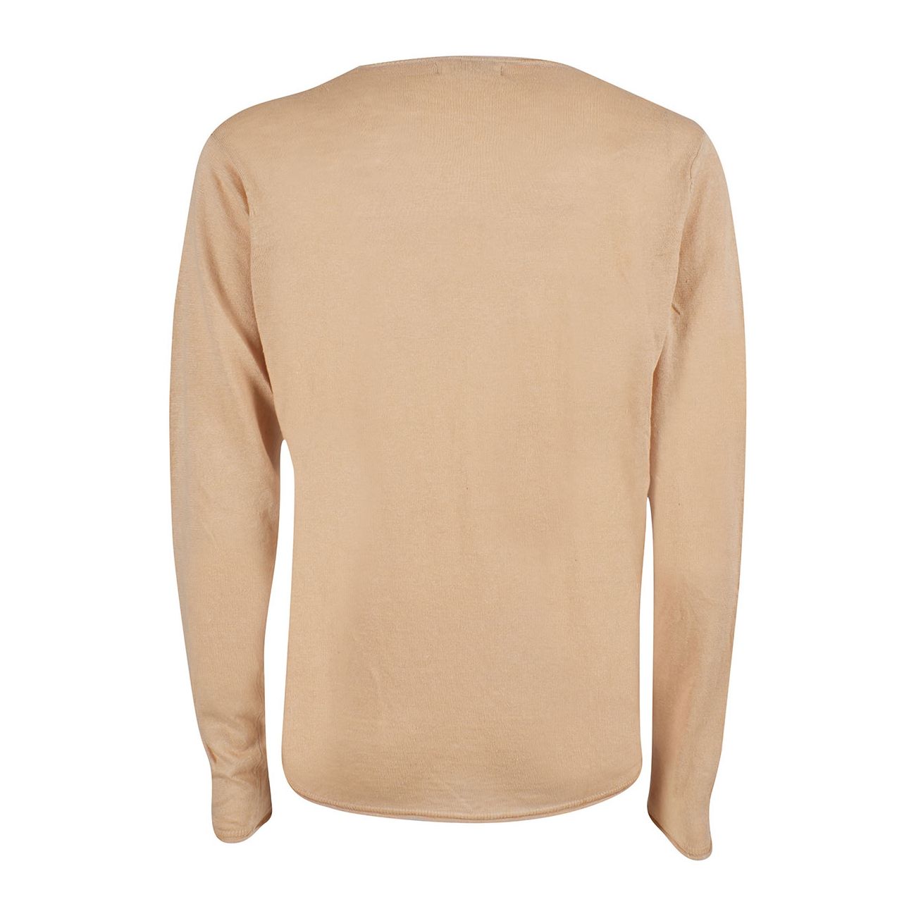 Beige Cotton Sweater