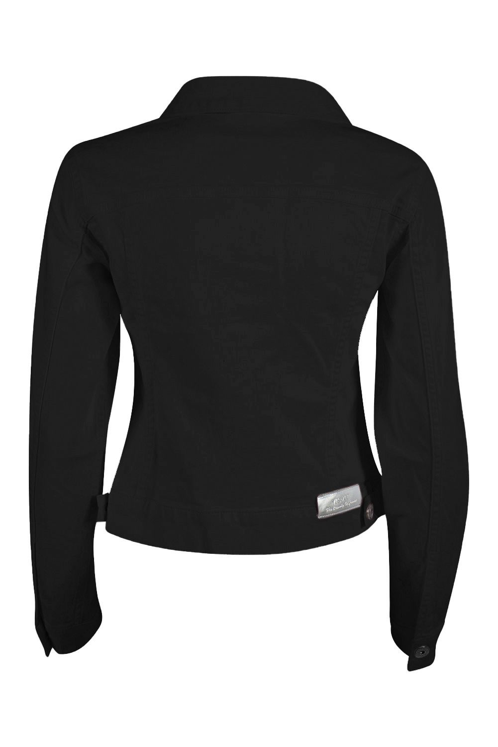 Black Cotton Jackets & Coat