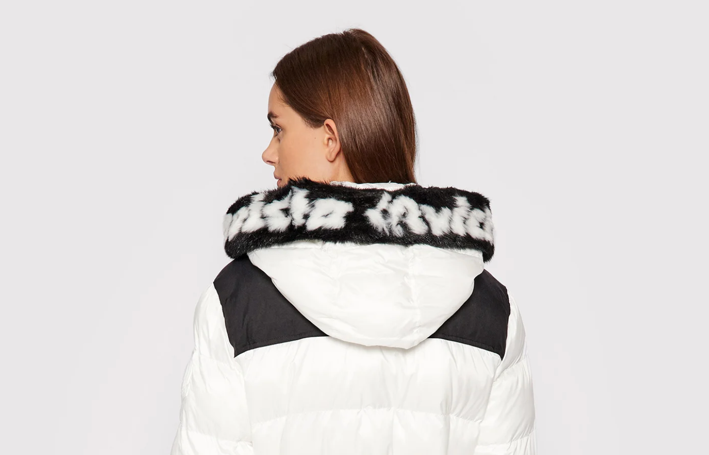 White Polyester Jackets & Coat