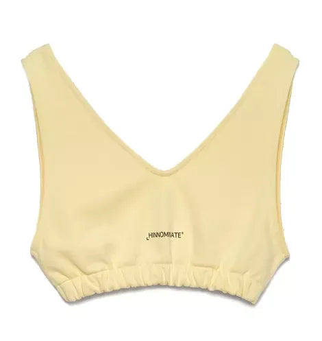 Yellow Cotton Tops & T-Shirt
