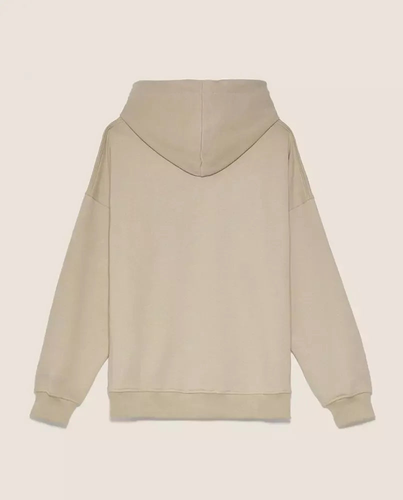 Beige Cotton Sweater