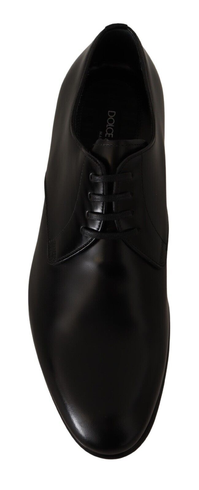 Black Leather Lace Up Men Formal Derby Shoes