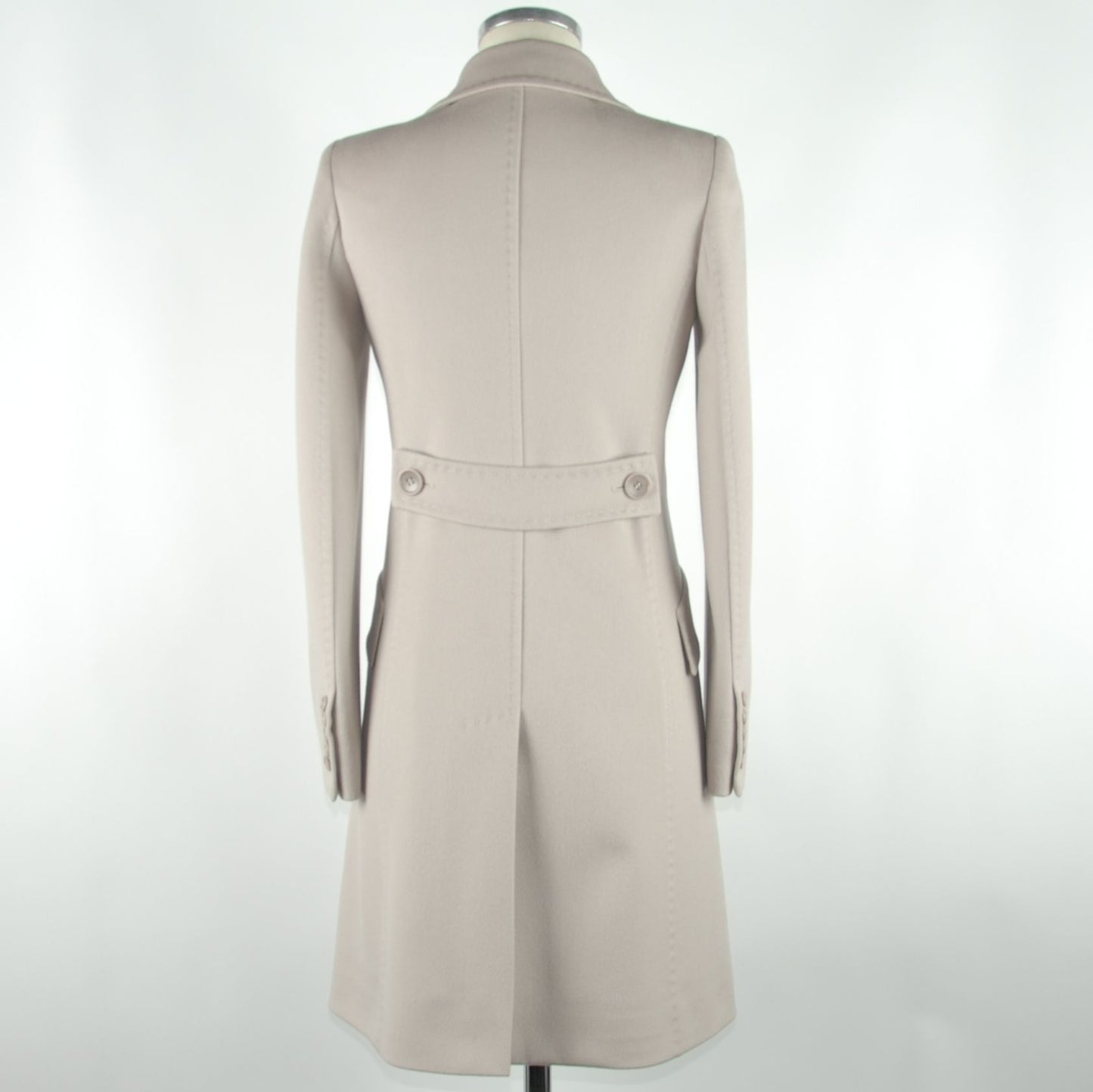 Beige Wool Jackets & Coat