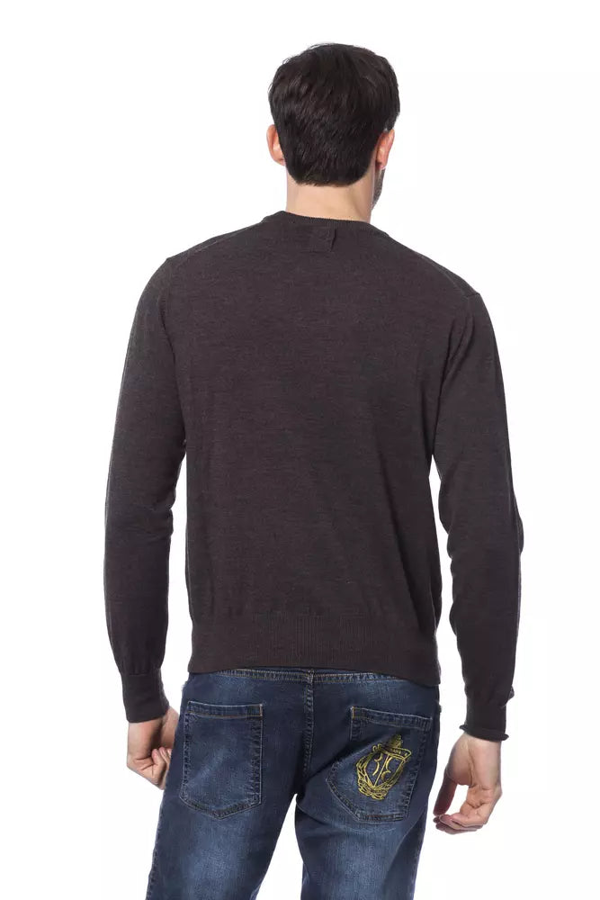 Brown Merino Wool Sweater