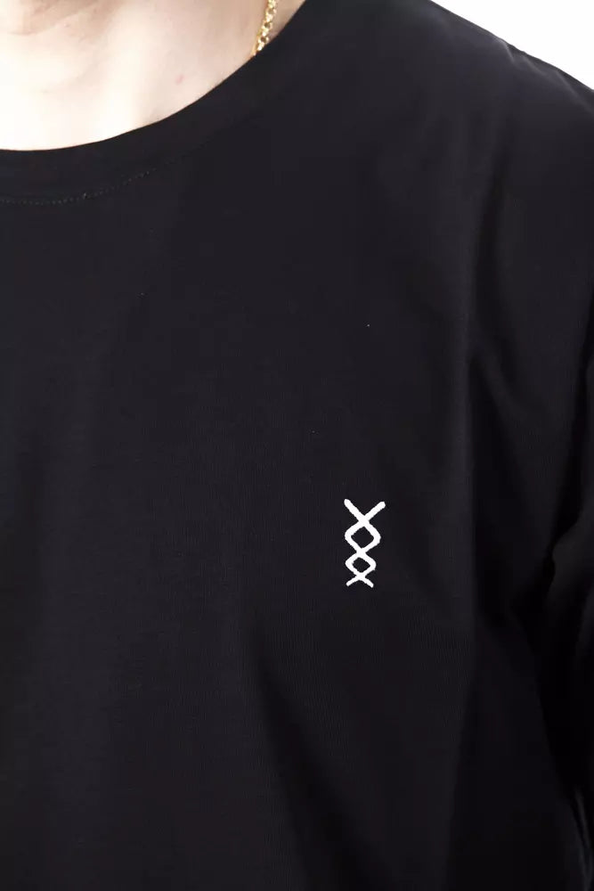 Black Cotton T-Shirt