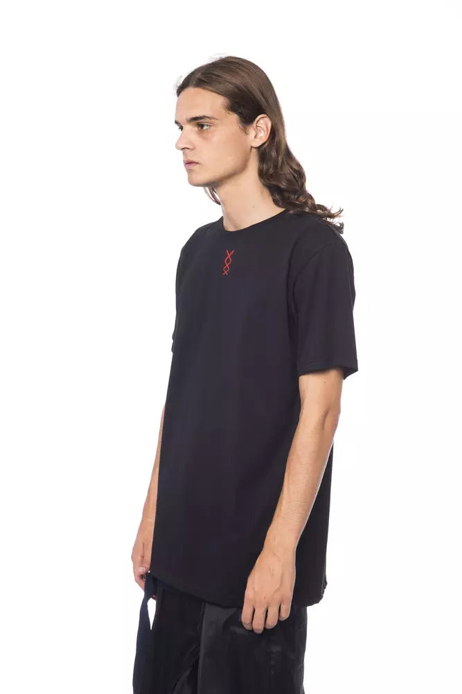 Black Cotton T-Shirt