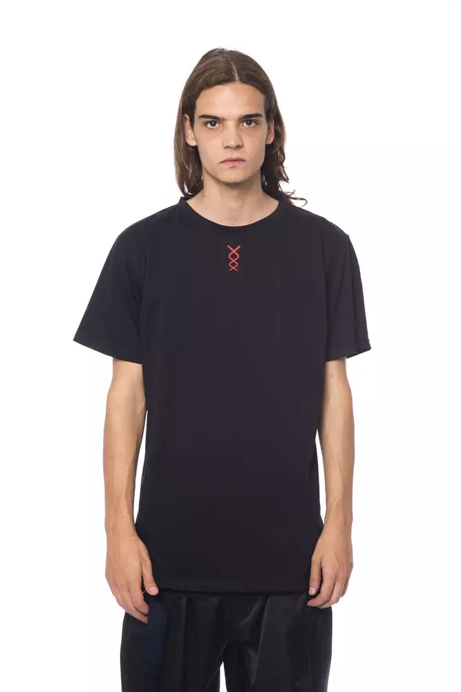 Black Cotton T-Shirt
