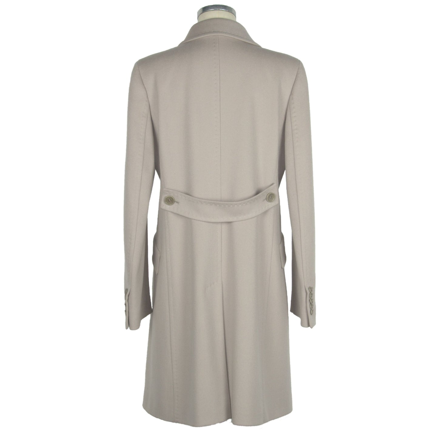 Beige Wool Jackets & Coat