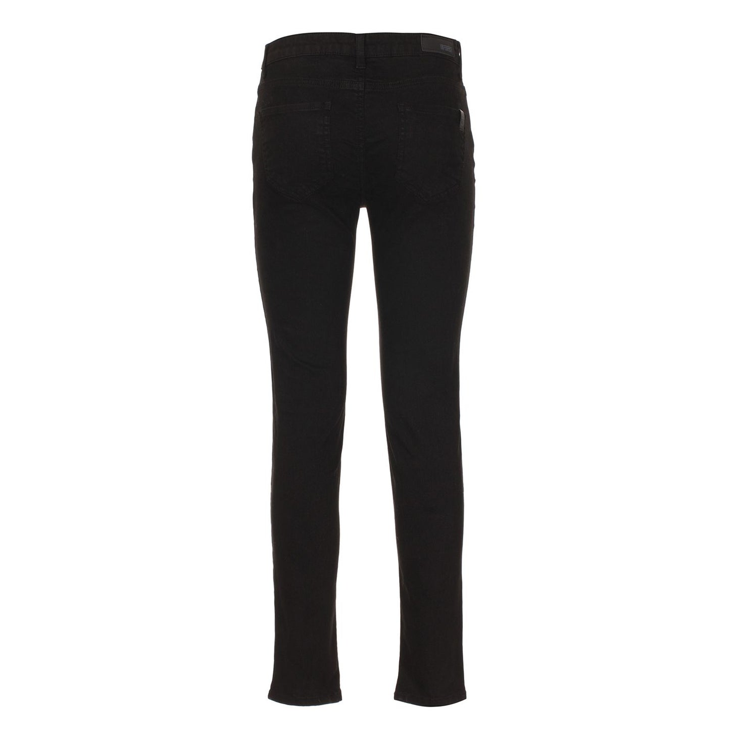 Black Cotton Jeans & Pant