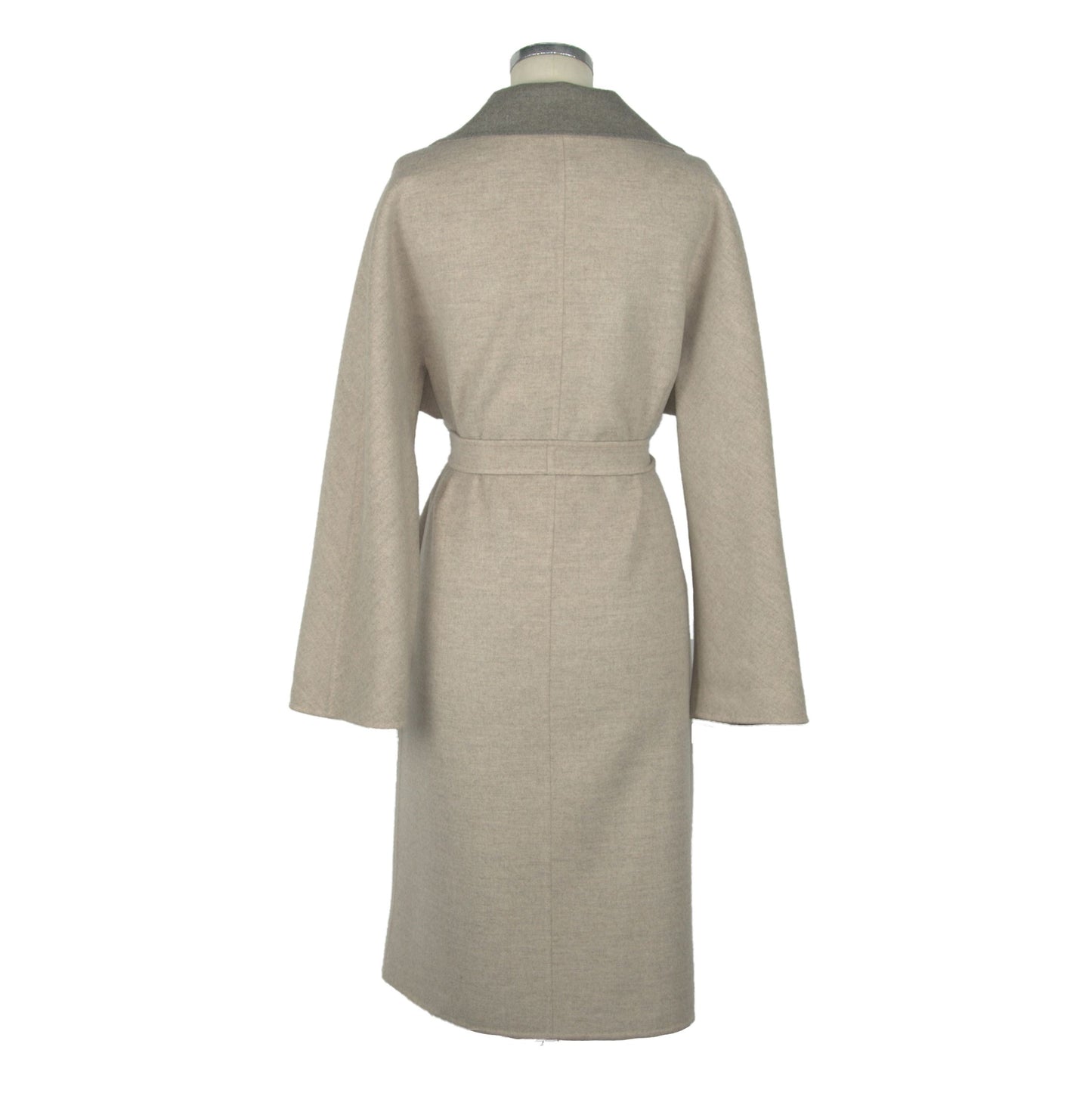 Beige Wool Jackets & Coat