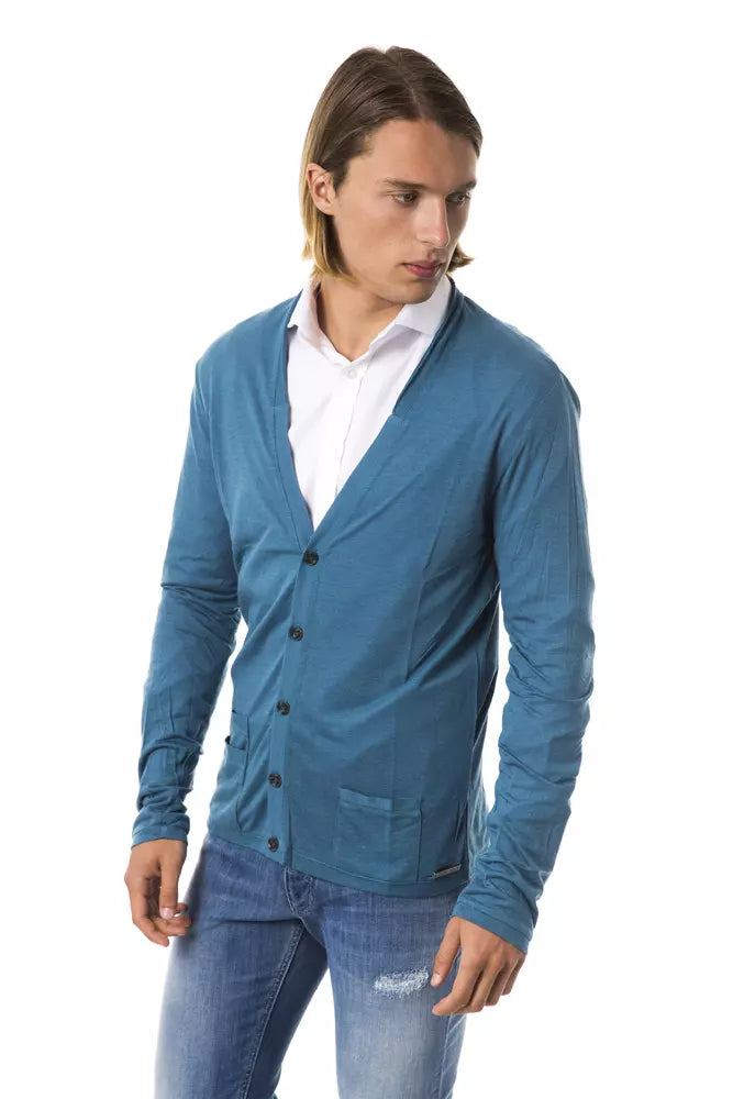 Teal Viscose Cardigan