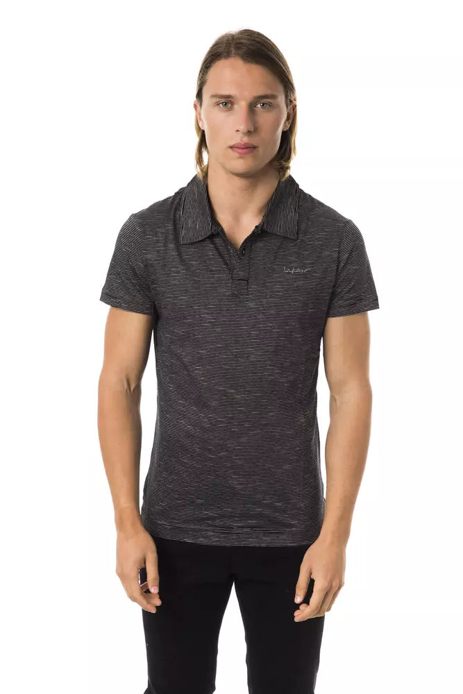 Black Cotton T-Shirt