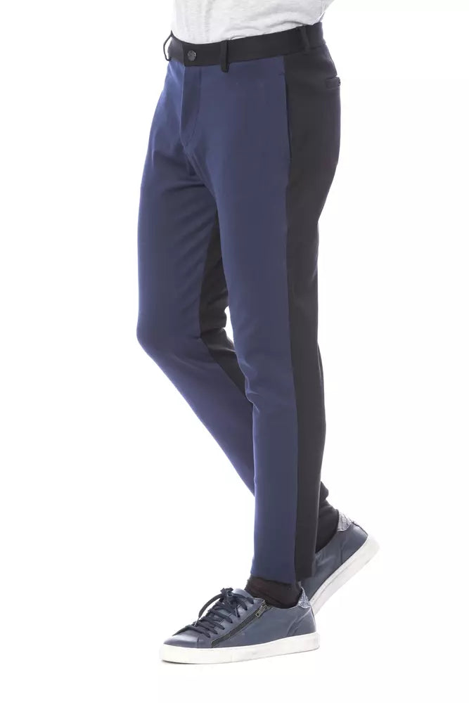 Blue Viscose Jeans & Pant