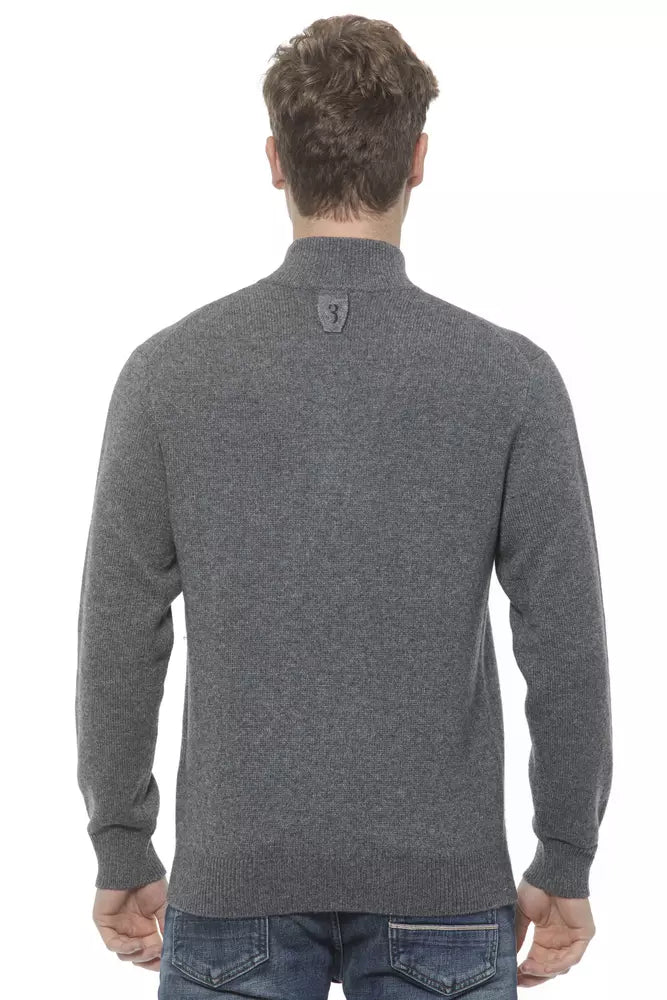 Gray Cashmere Sweater