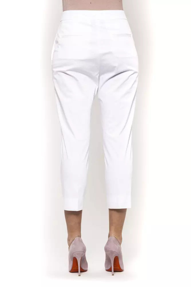 White Cotton Jeans & Pant