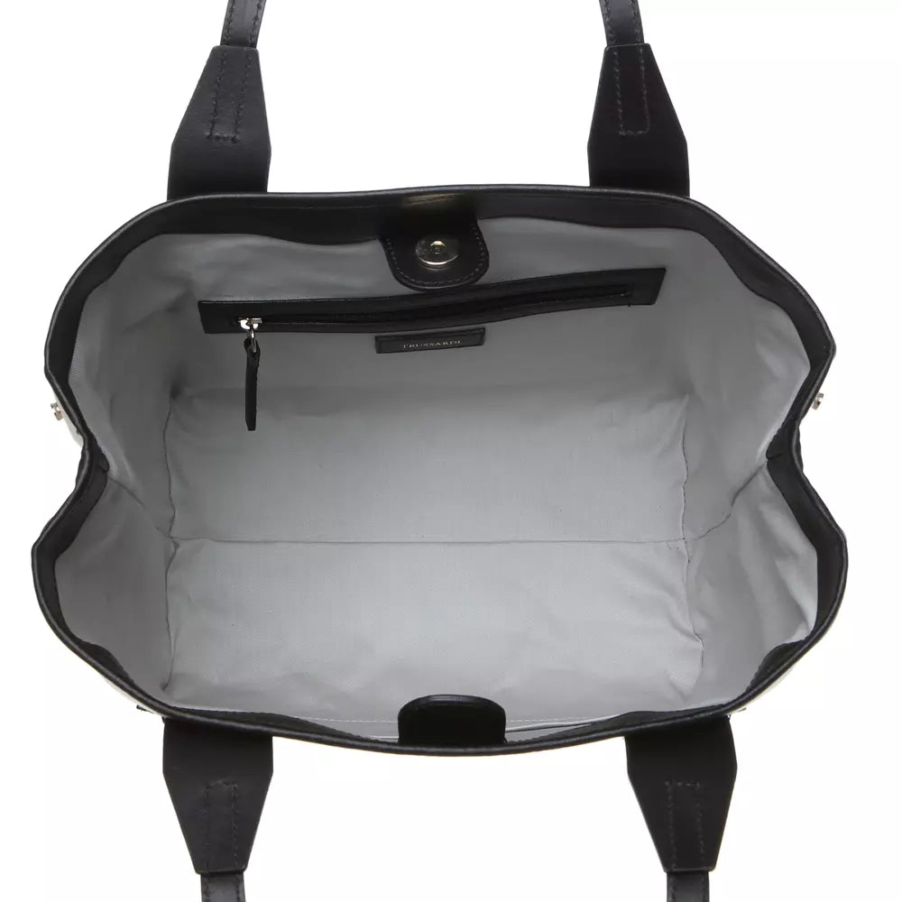 White Cotton Shoulder Bag