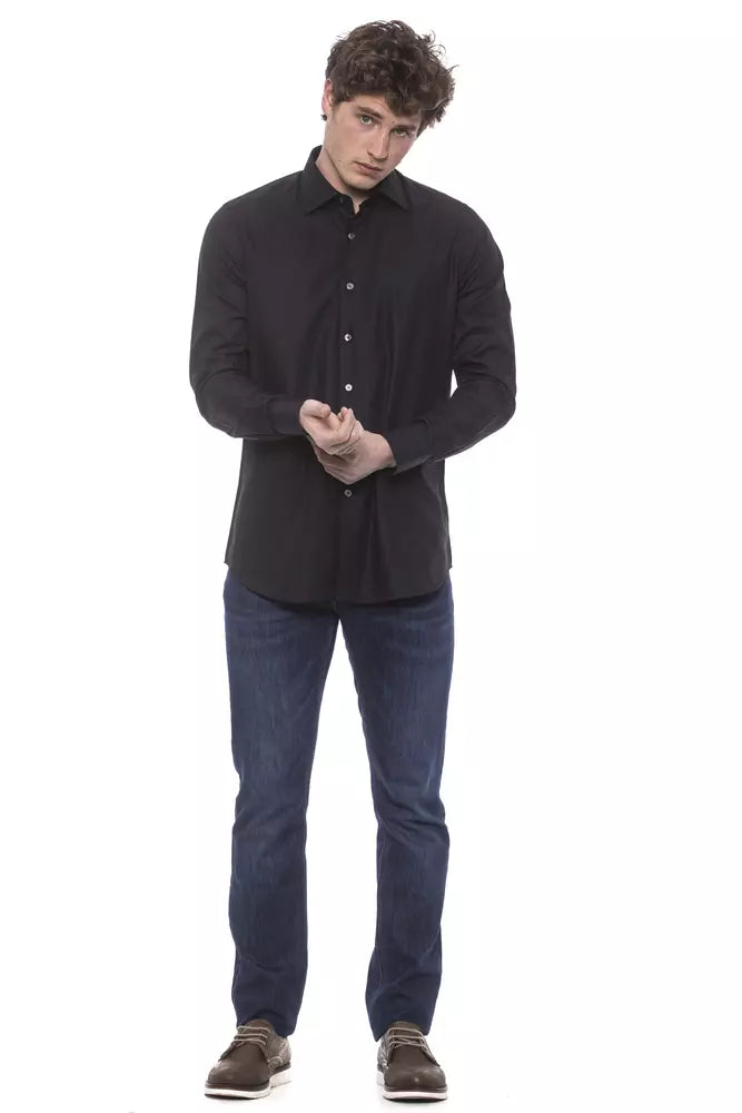 Black Cotton Shirt