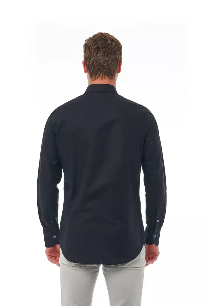 Black Cotton Shirt