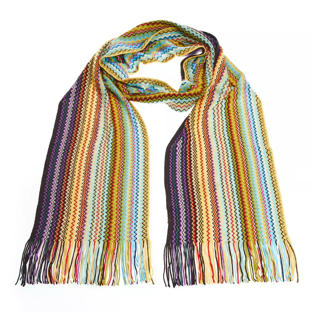 Multicolor Wool Scarf
