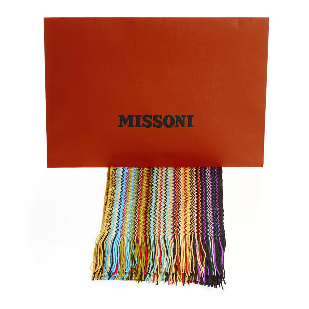 Multicolor Wool Scarf