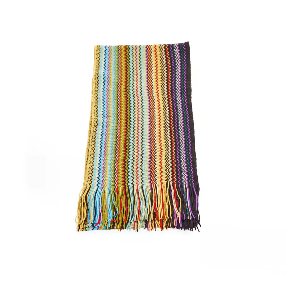Multicolor Wool Scarf