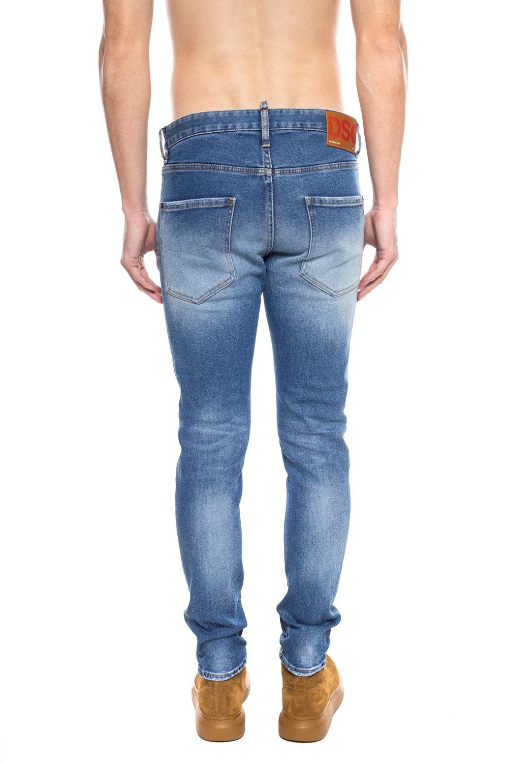 Blue Cotton Jeans & Pant