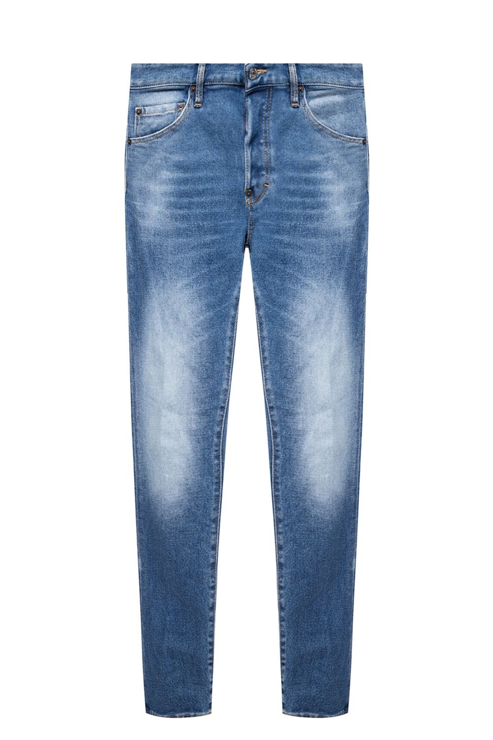 Blue Cotton Jeans & Pant