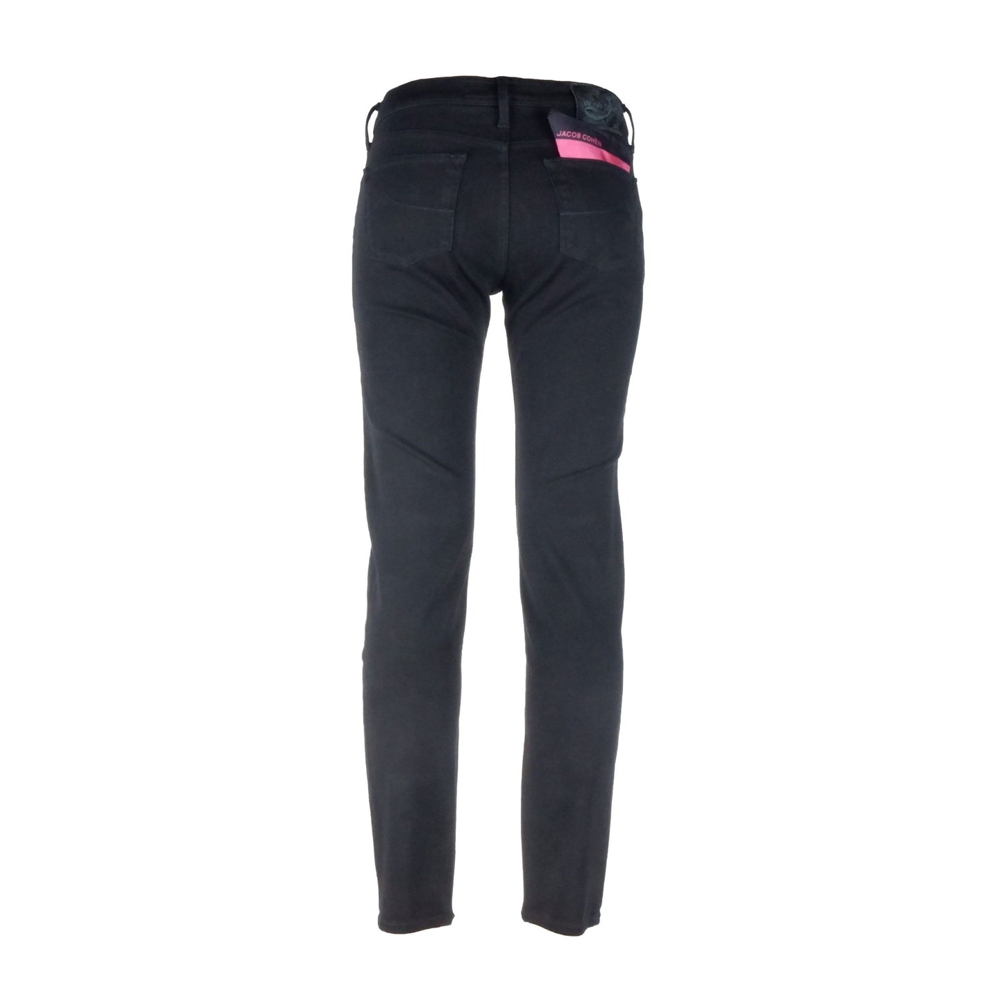 Black Cotton Jeans & Pant