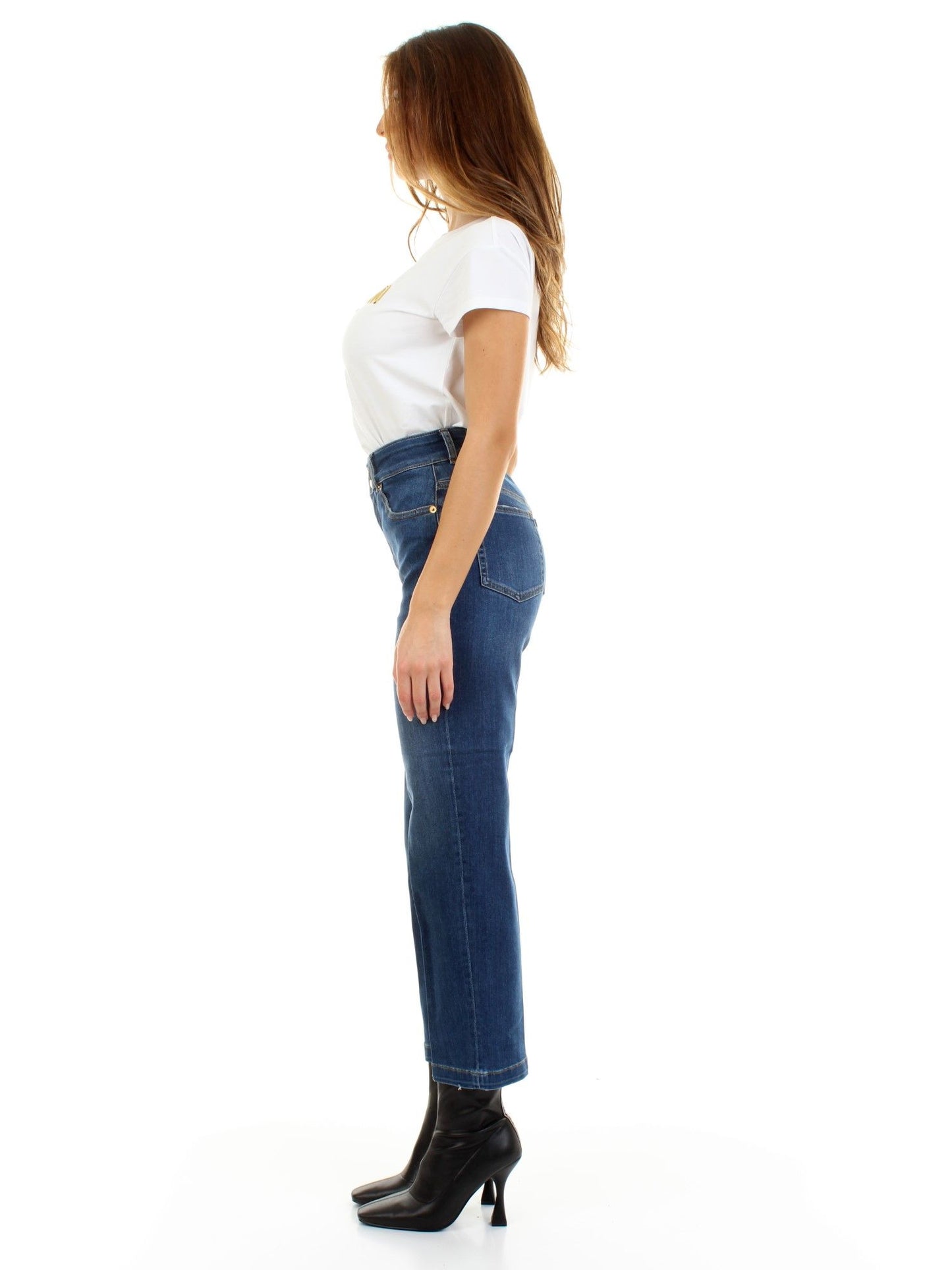 Blue Cotton Jeans & Pant