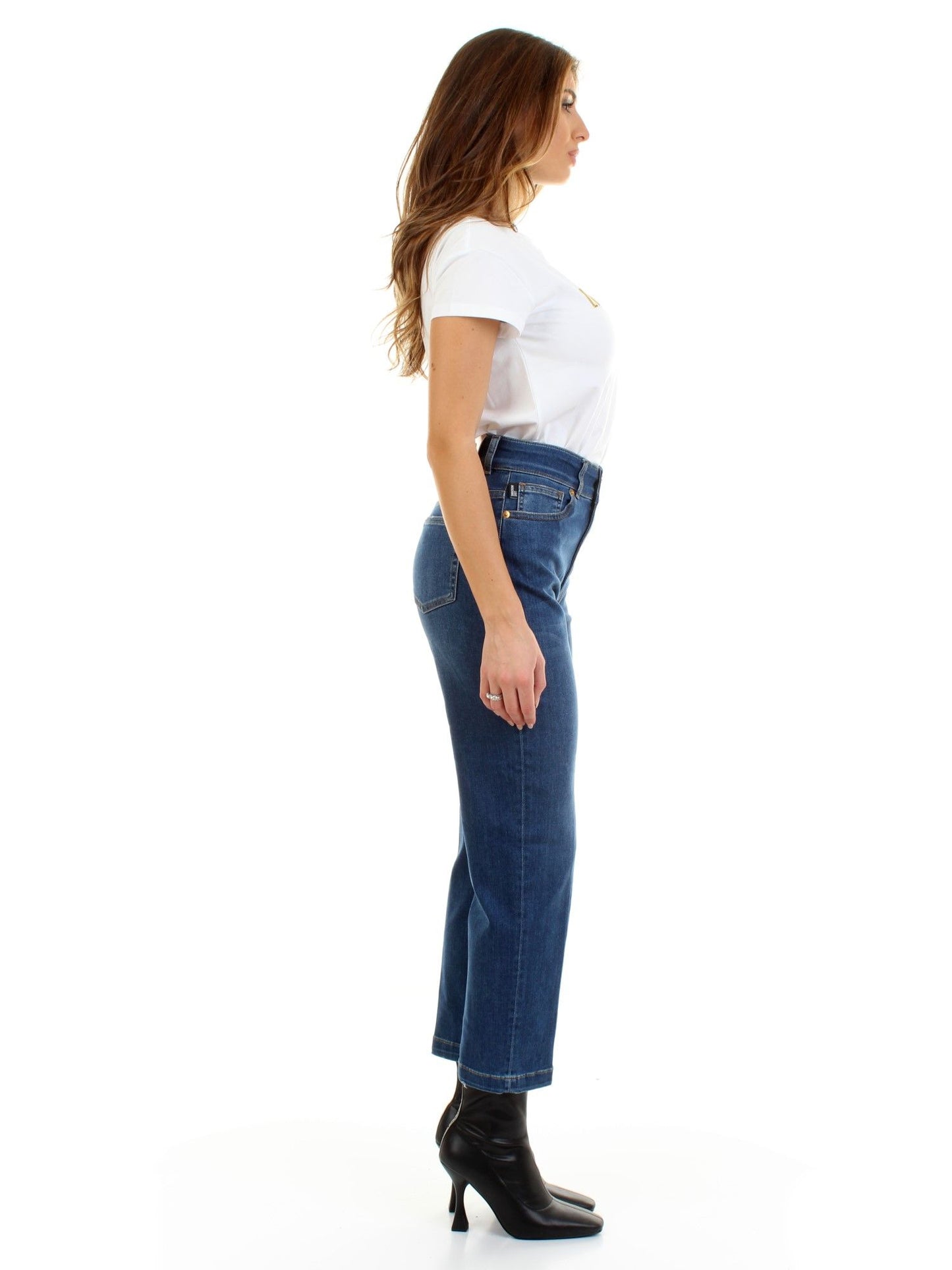 Blue Cotton Jeans & Pant
