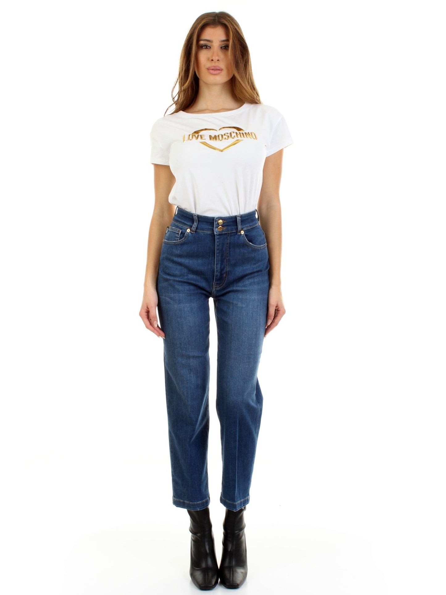 Blue Cotton Jeans & Pant