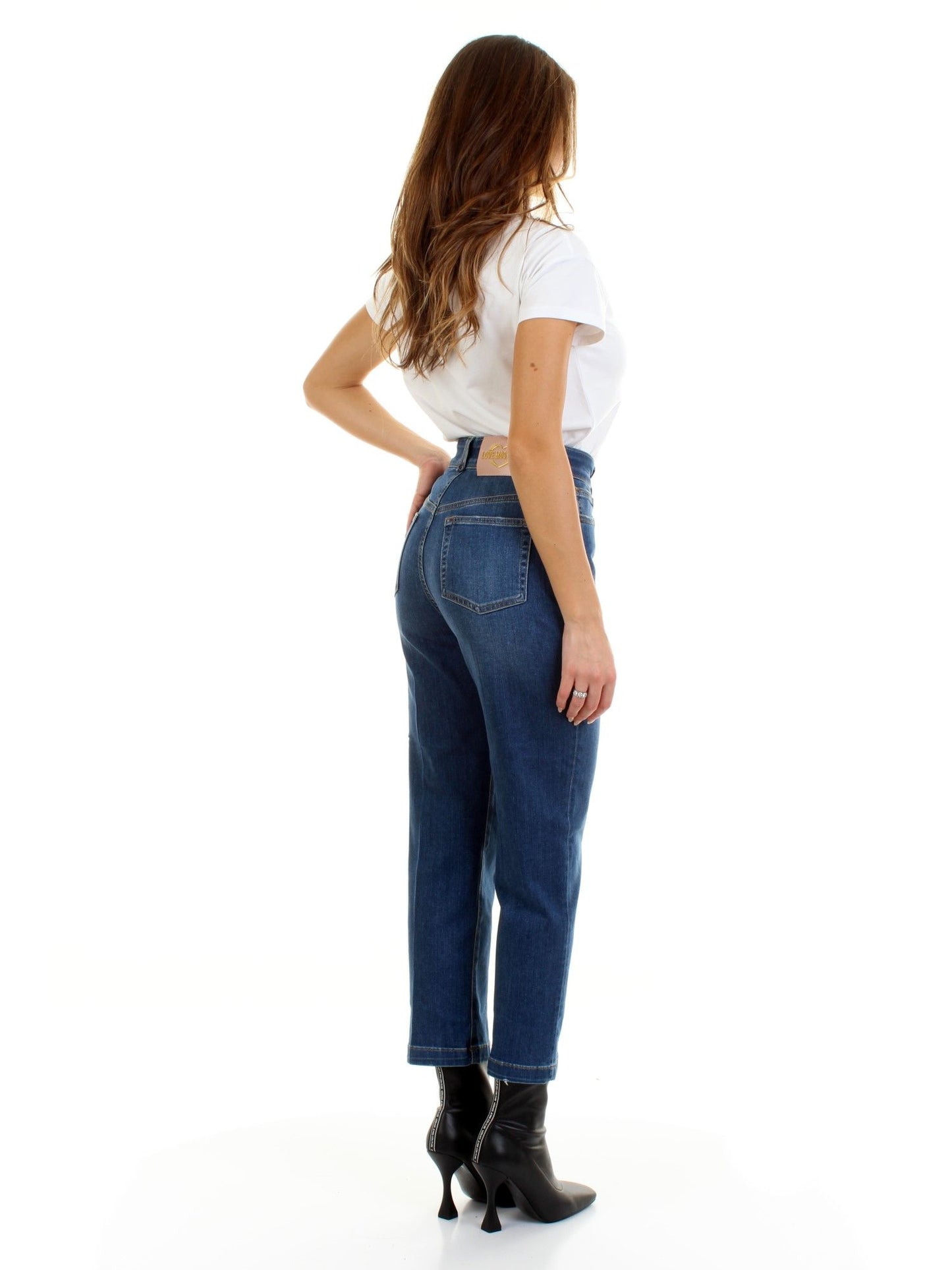 Blue Cotton Jeans & Pant