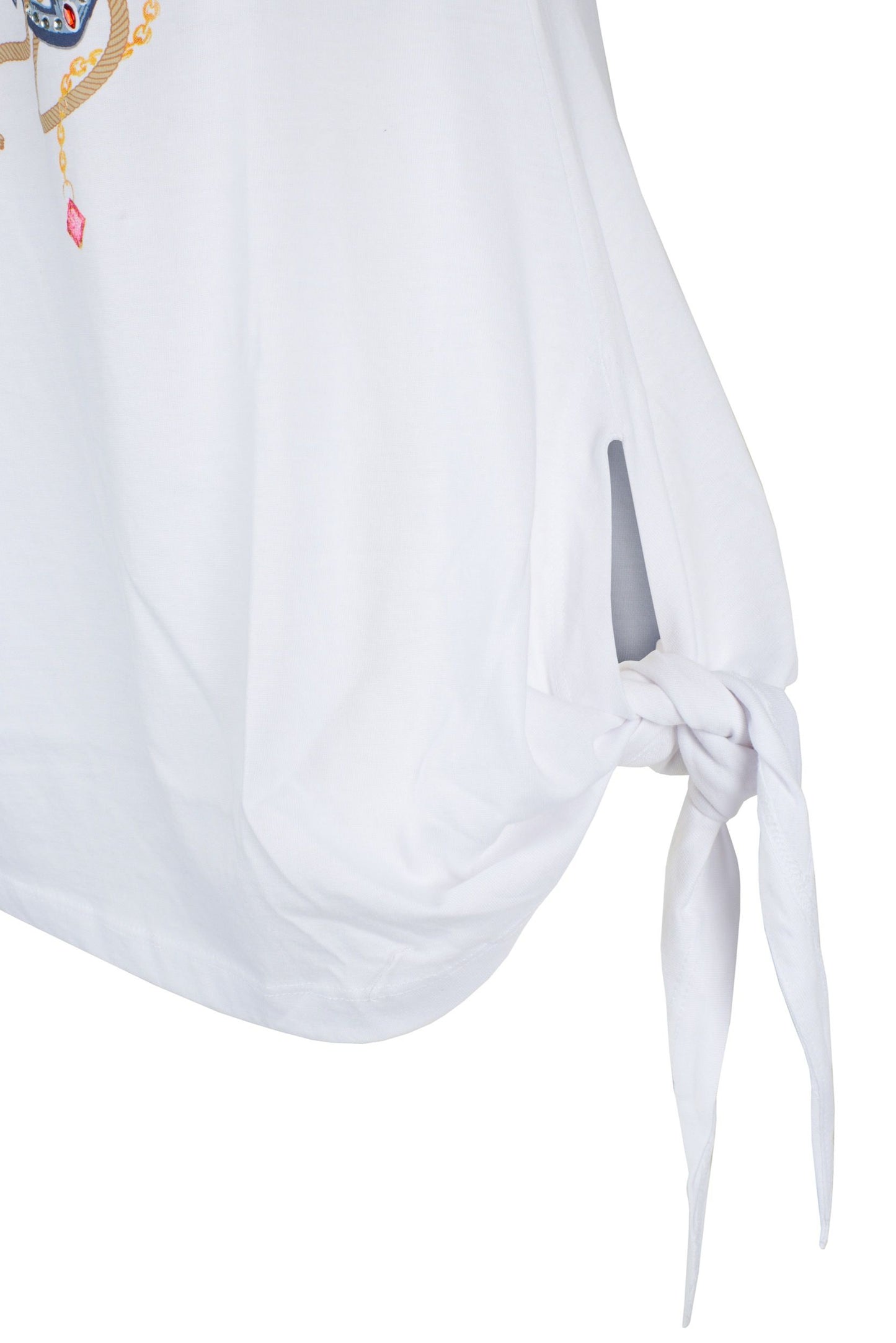 White Cotton Tops & T-Shirt