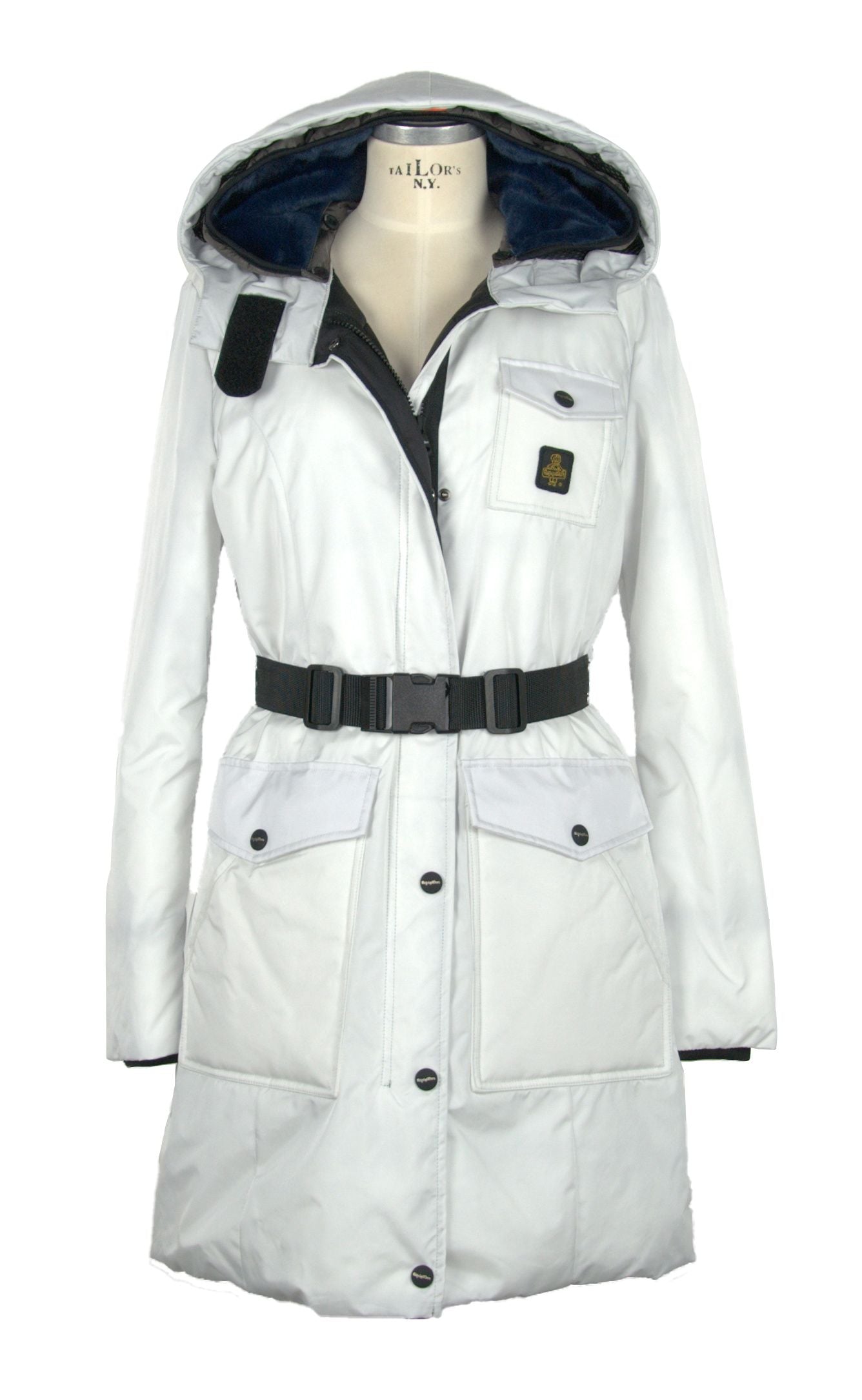 White Polyamide Jackets & Coat