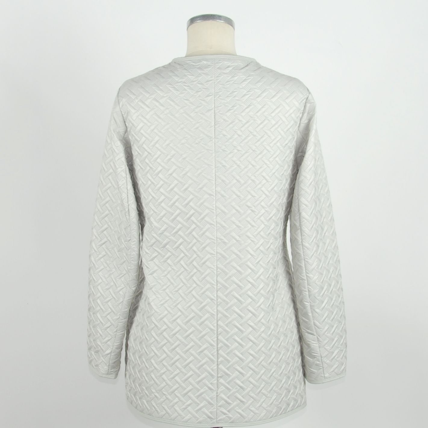 White Polyester Jackets & Coat