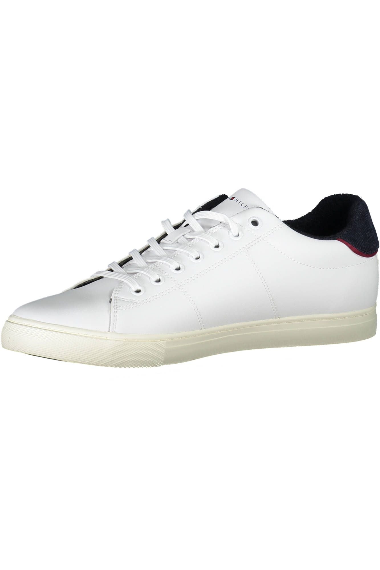 White Polyester Sneaker