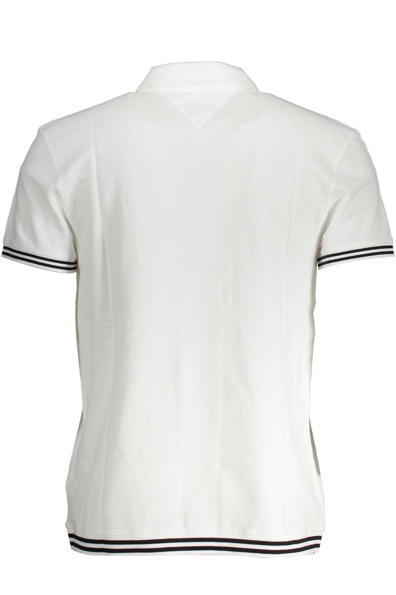 White Cotton Polo Shirt