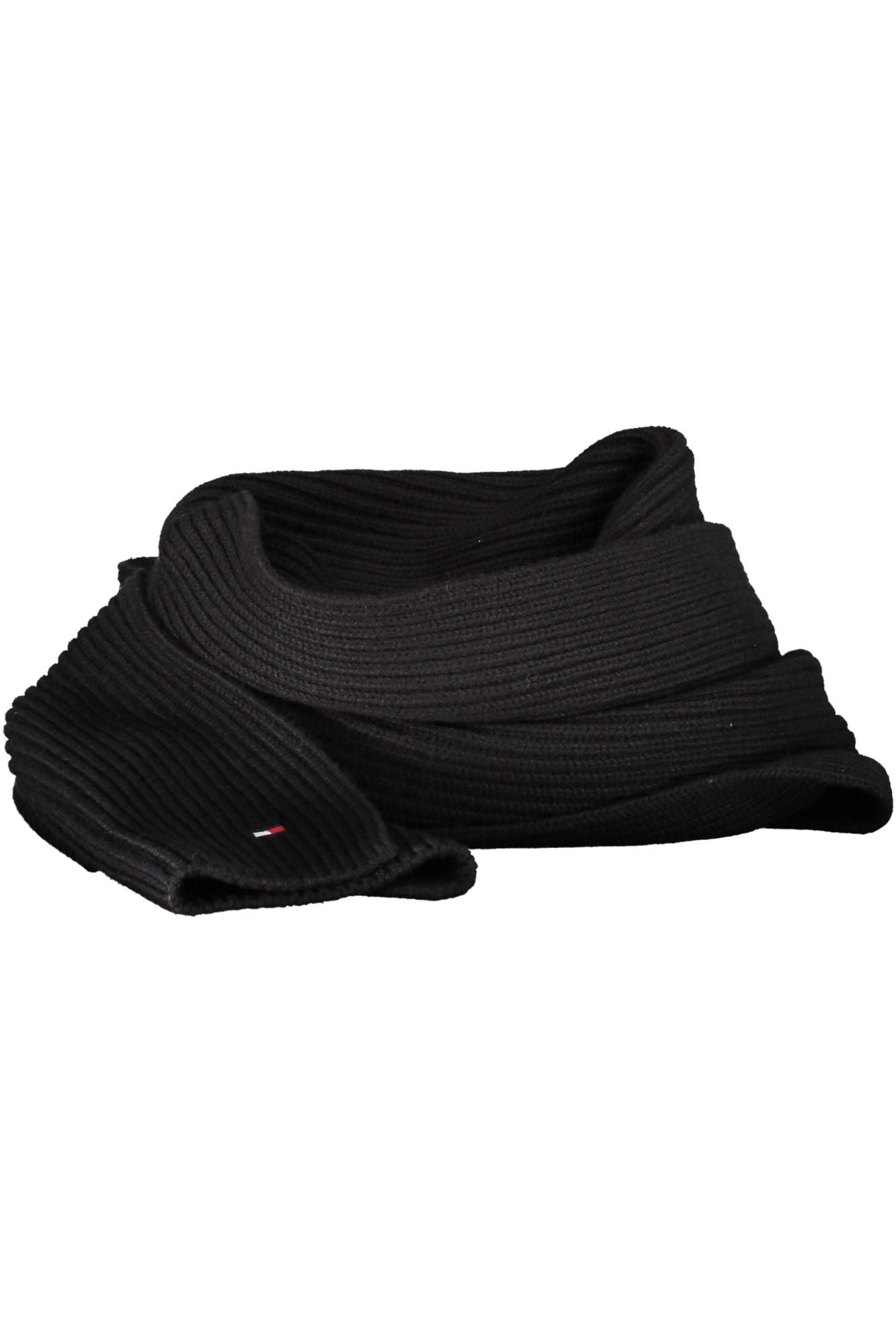 Black Cotton Scarf
