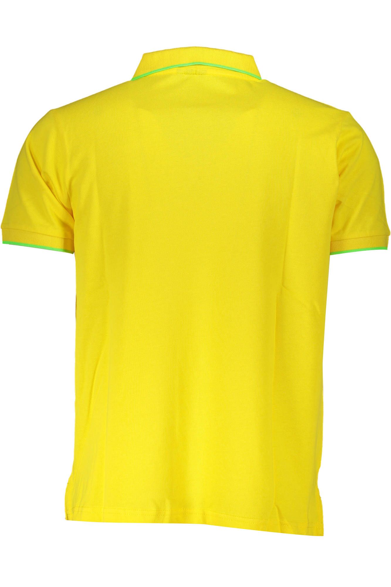Yellow Cotton Polo Shirt