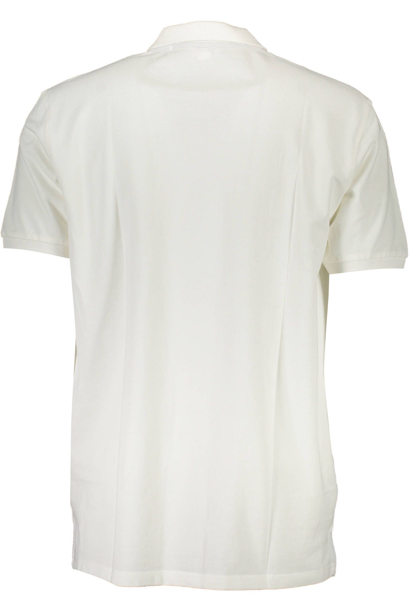 White Cotton Polo Shirt
