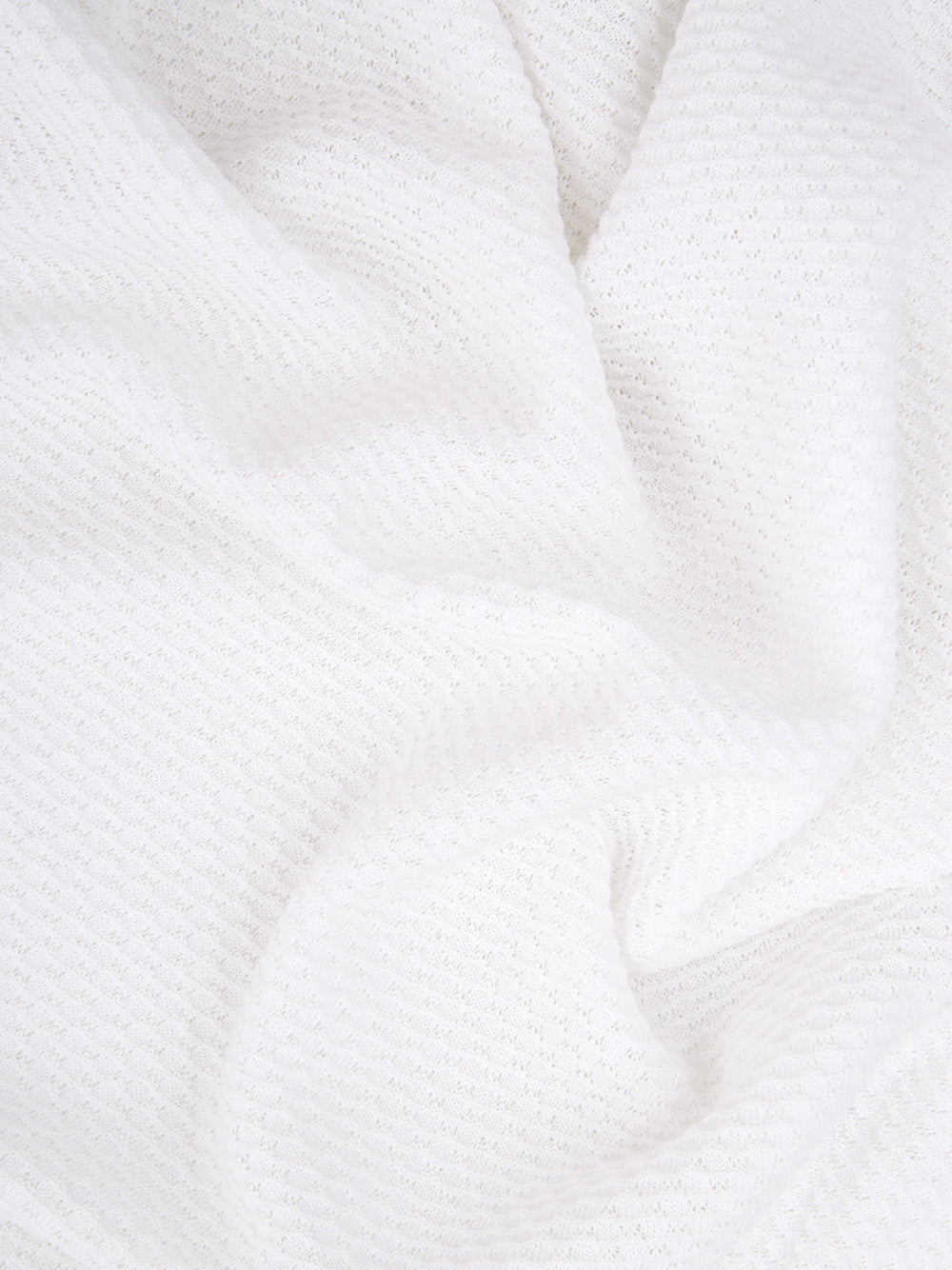 White Cotton Jumper Knitwear