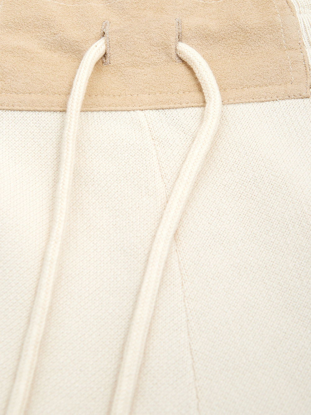 White Short Sweatpants with Pockets